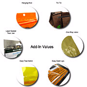 Three Side Seal Pouch with Notch